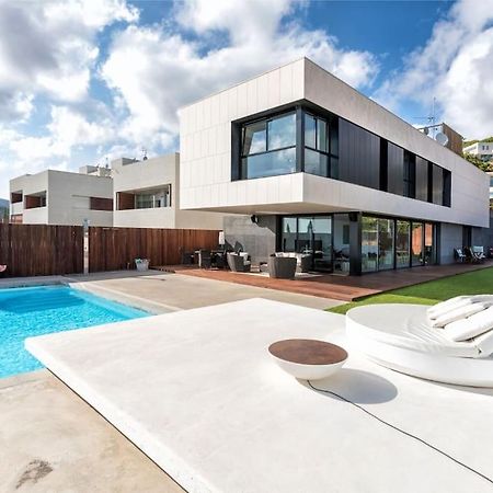 La Villa Blanca Luxury Villa Barcelona & Costa Brava Sant Vicenç de Montalt Exterior foto