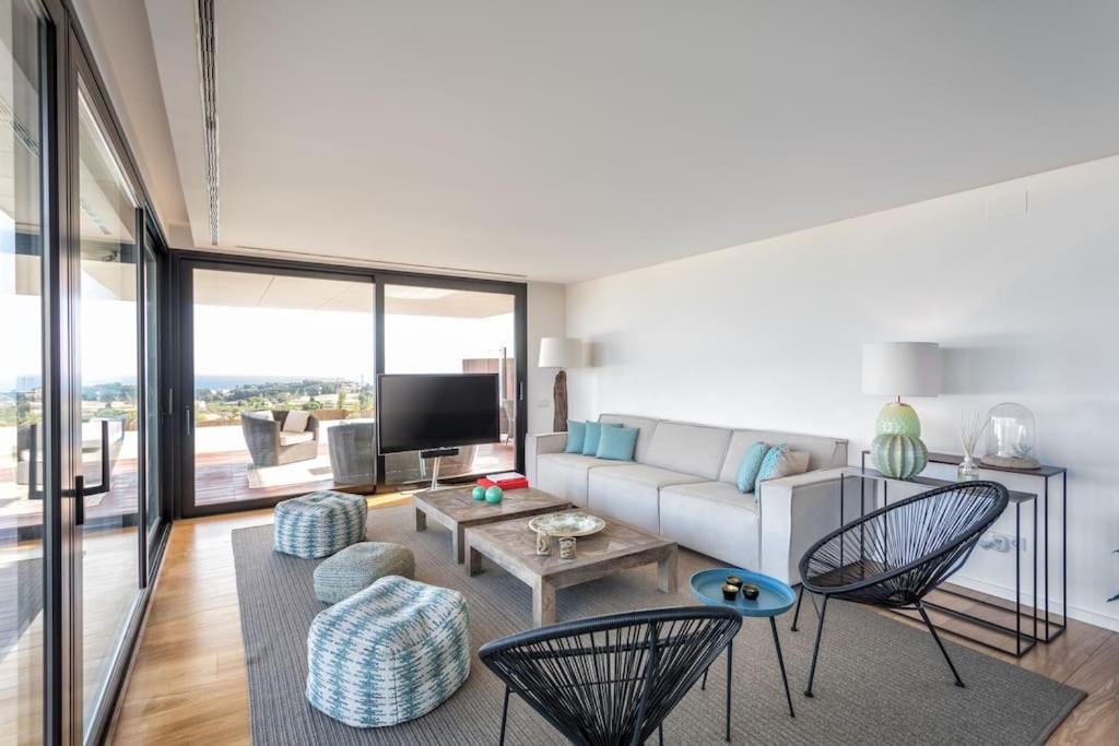 La Villa Blanca Luxury Villa Barcelona & Costa Brava Sant Vicenç de Montalt Exterior foto